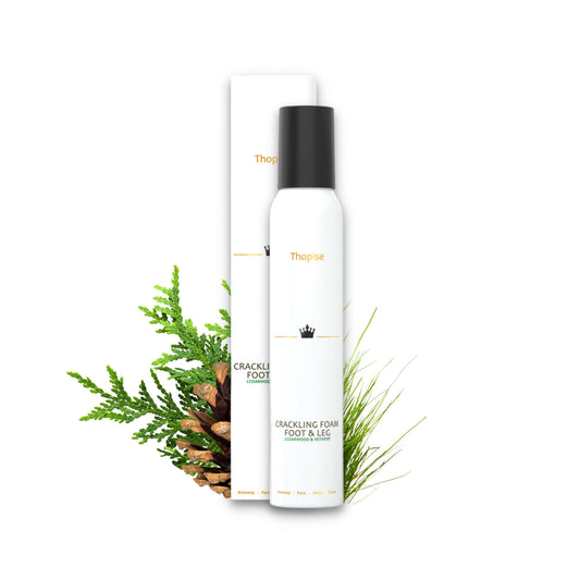 Thopise crackling foam 200ml cedarwood & vetivers