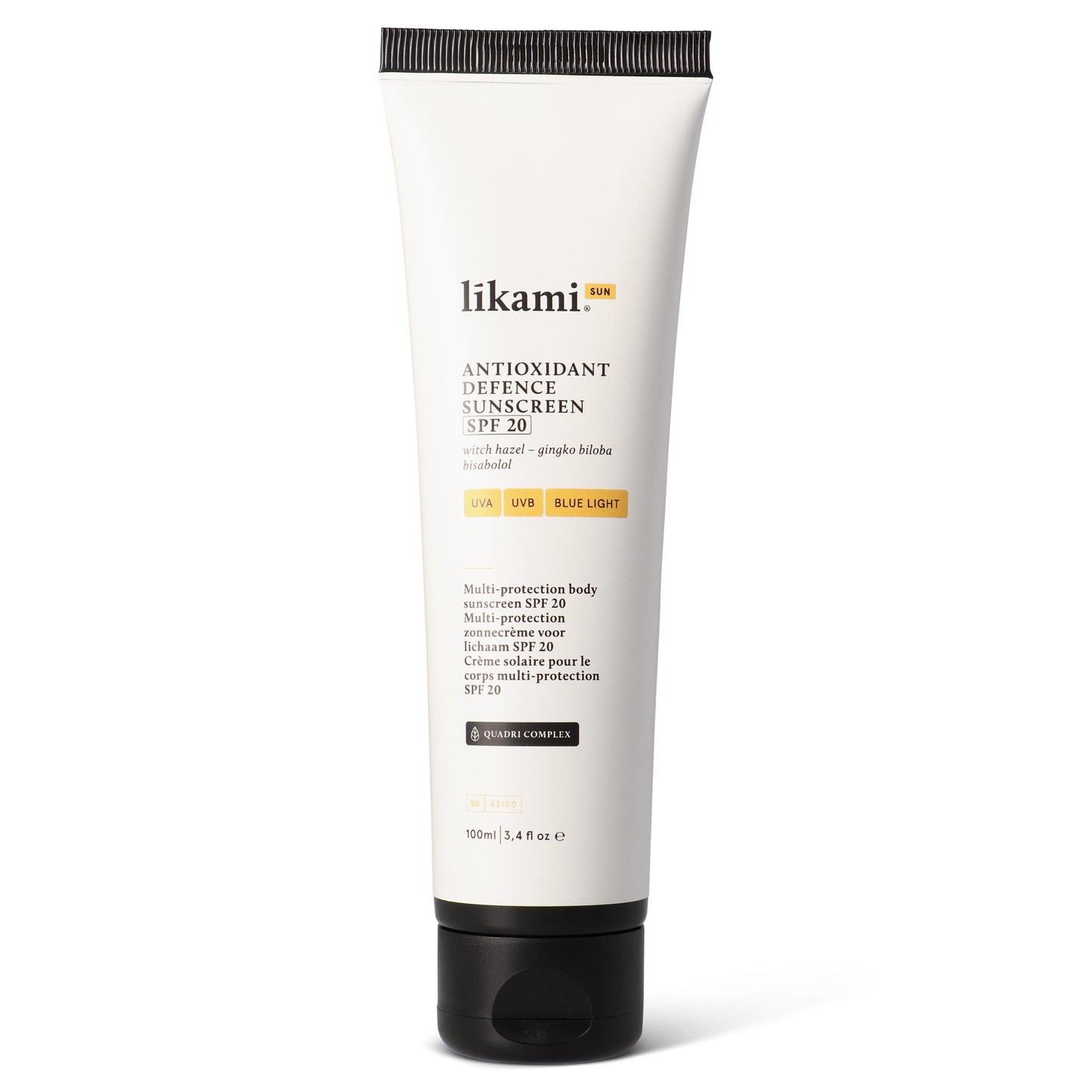 ANTIOXIDANT DEFENCE SUNSCREEN SPF20