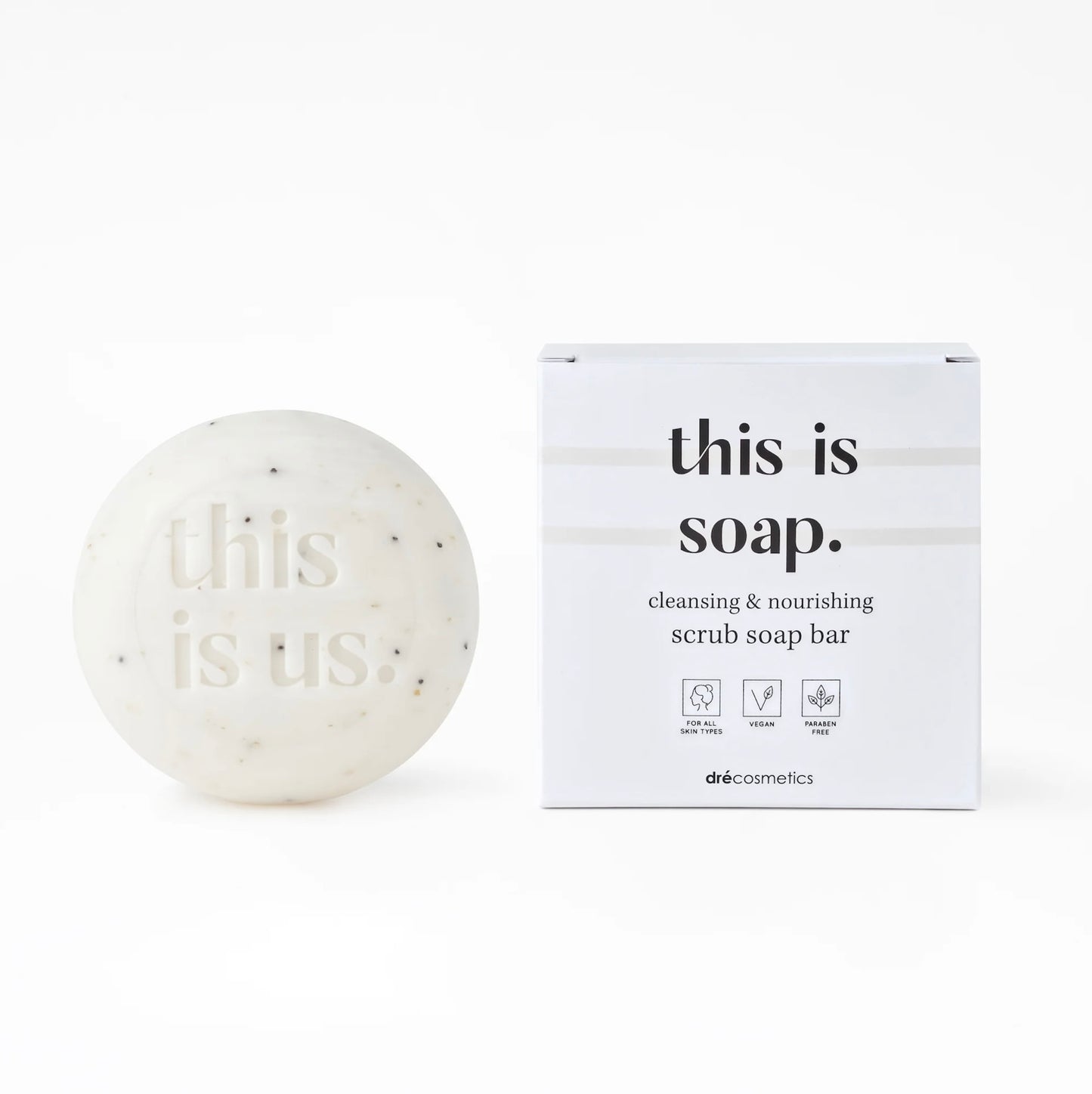 Scrub Soap Bar "this is soap."